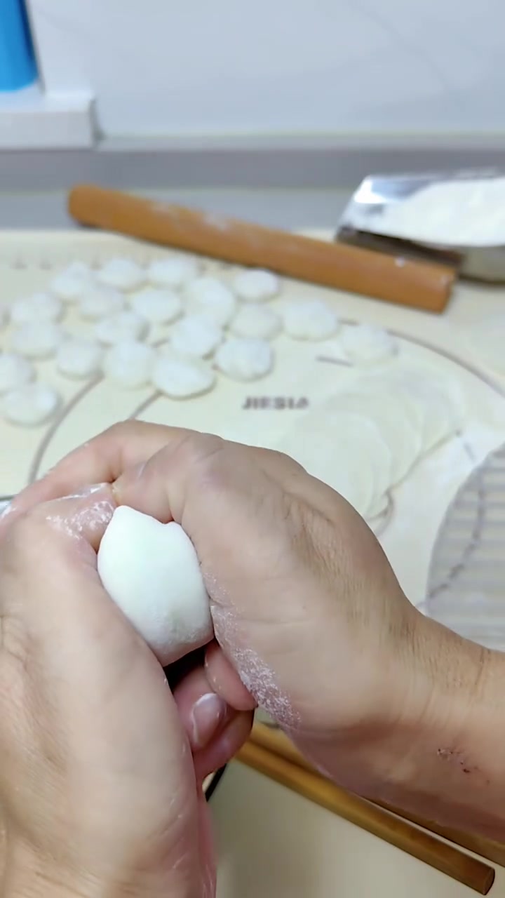 饺子包法摆法都在了 饺子