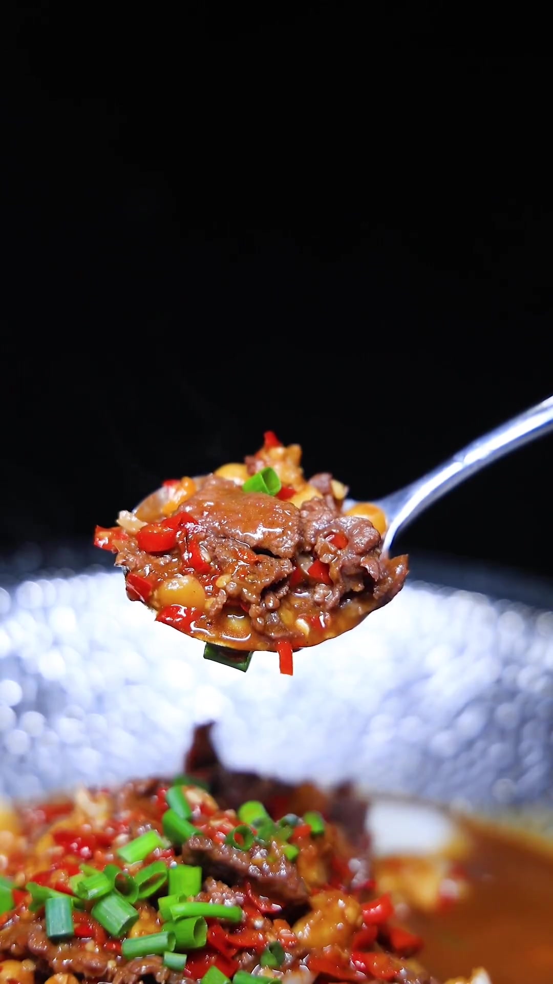 牛肉新版本,做得不好仅供参考,牛肉捞饭