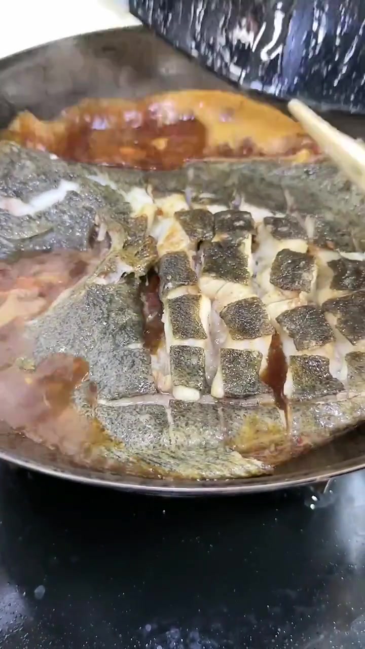 做一道红烧多宝鱼