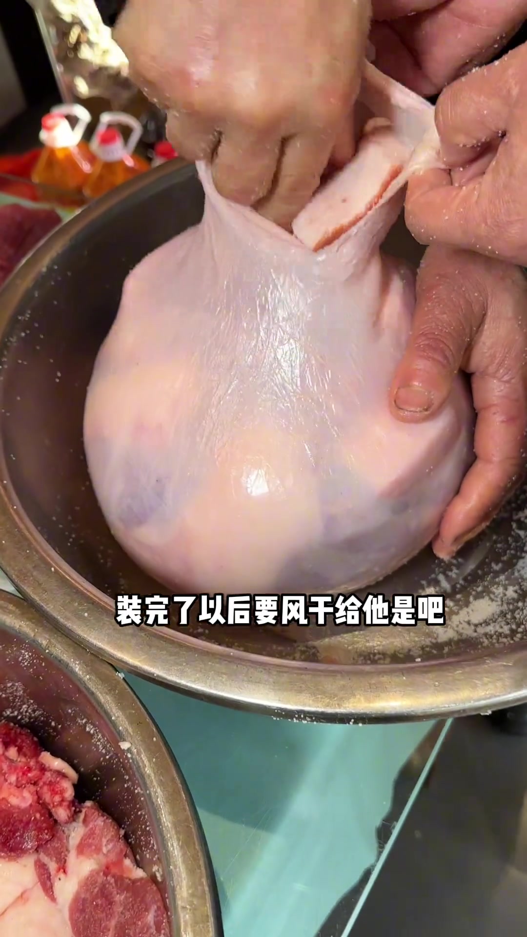 河南罗山特色美食尿包肉,见它就知要过年啦