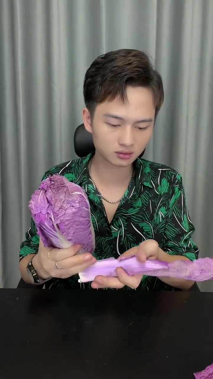 紫白菜生吃脆甜多汁?