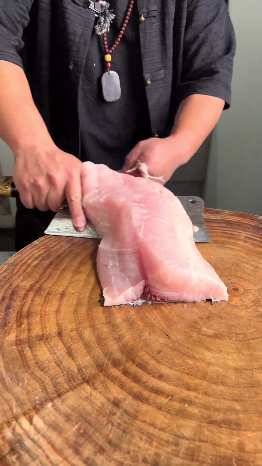 30多斤鱼做的包心鱼丸,有蛋黄还有肉,你吃过吗?