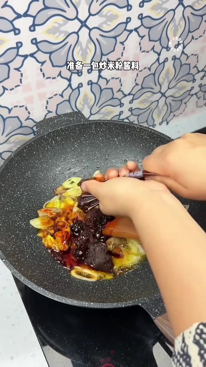 变硬的囊这么炒,非常好吃