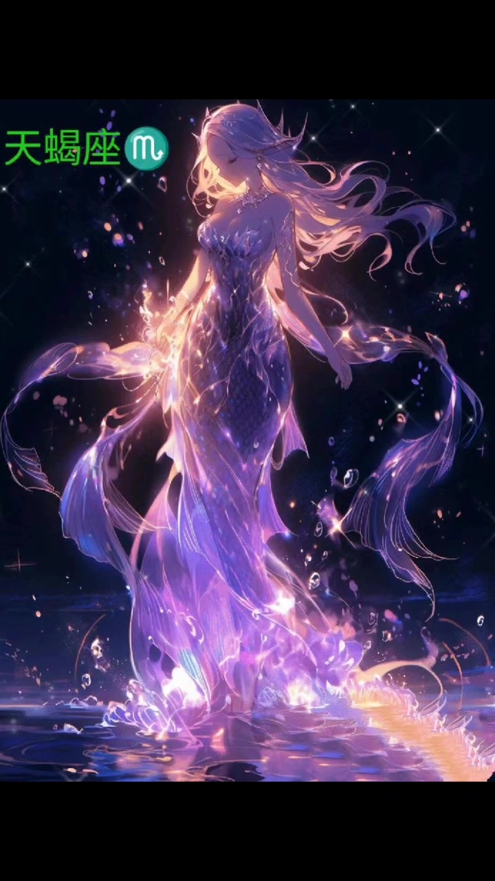 十二星座美丽的美人鱼