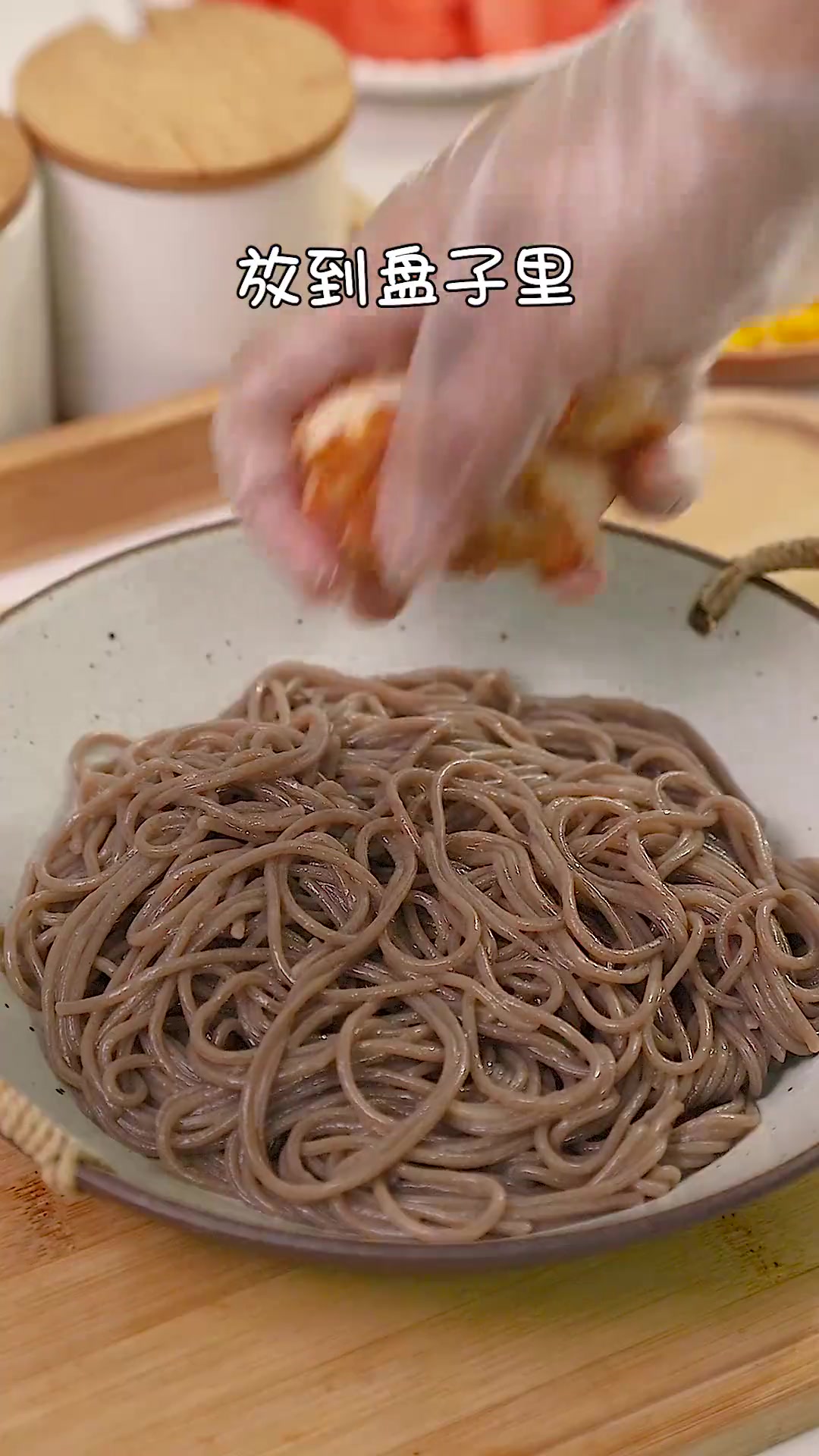 这个能吃的拌面,真给我香迷糊了~