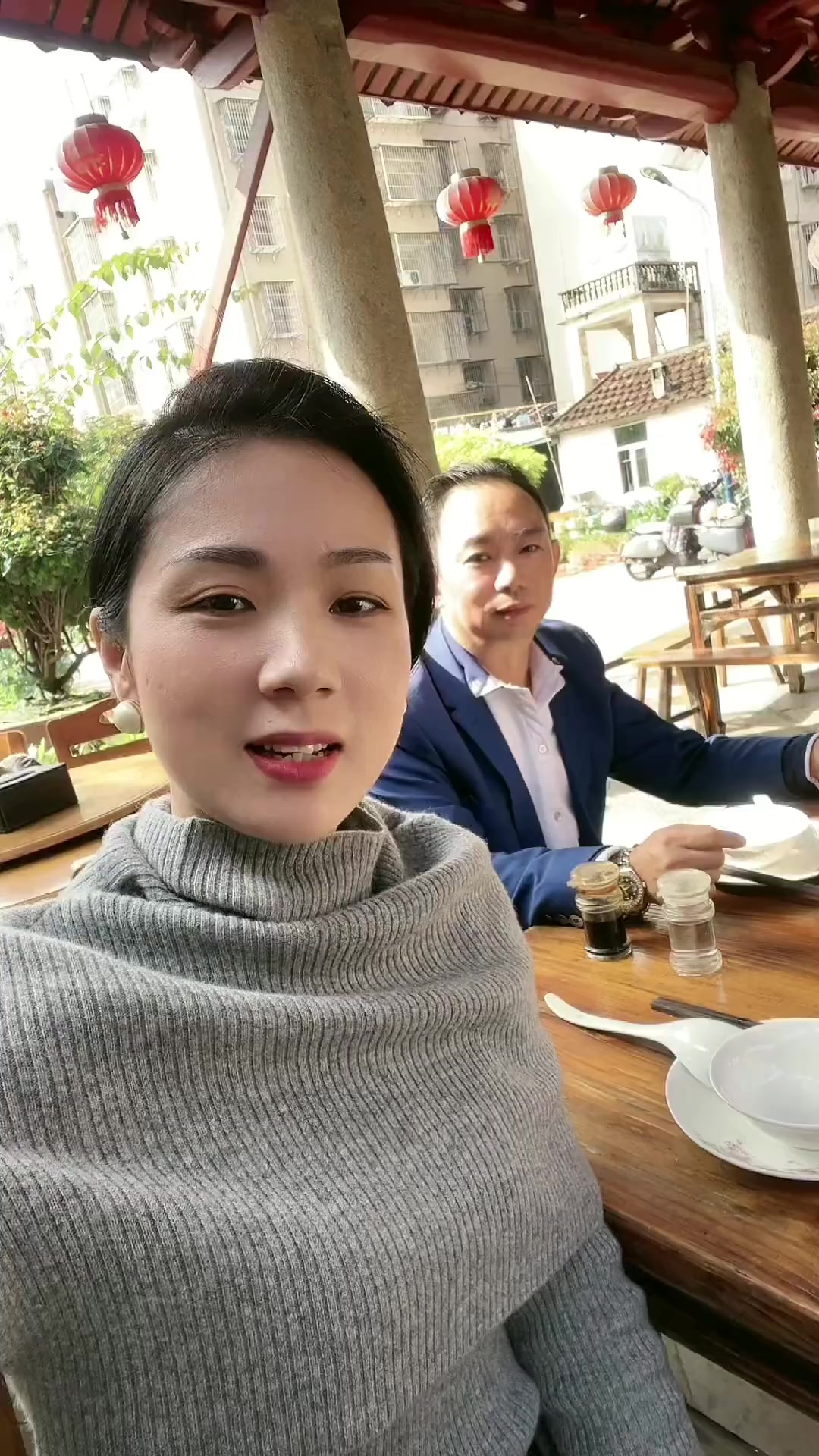 寺院的饭菜也很好吃