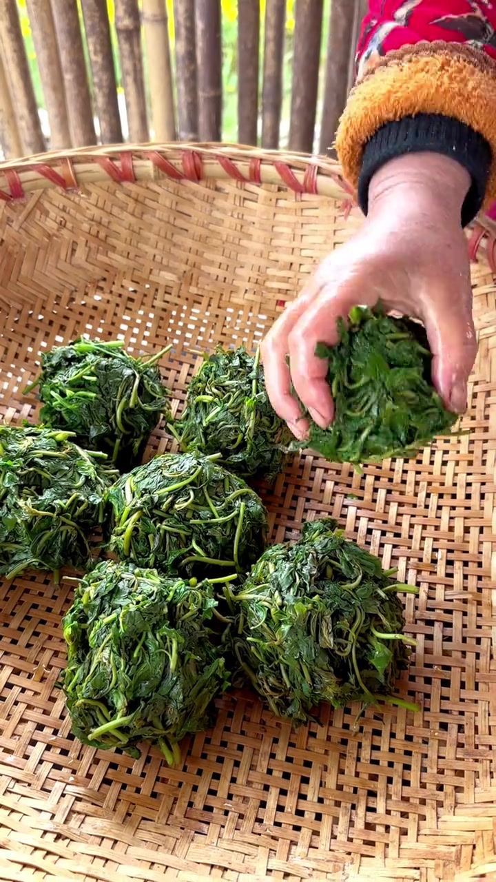 春食芽,夏食花,春天来了,吃野菜的季节,在农村出门田边山间转转就是一盘好菜,今天妈妈摘了一