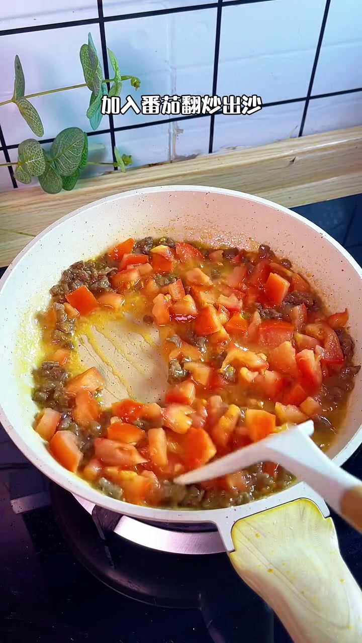 1岁+宝宝辅食|番茄牛肉炖豆腐 有菜有肉一锅出,简单好做又下饭!酱汁浓郁拌饭太香了 宝宝辅