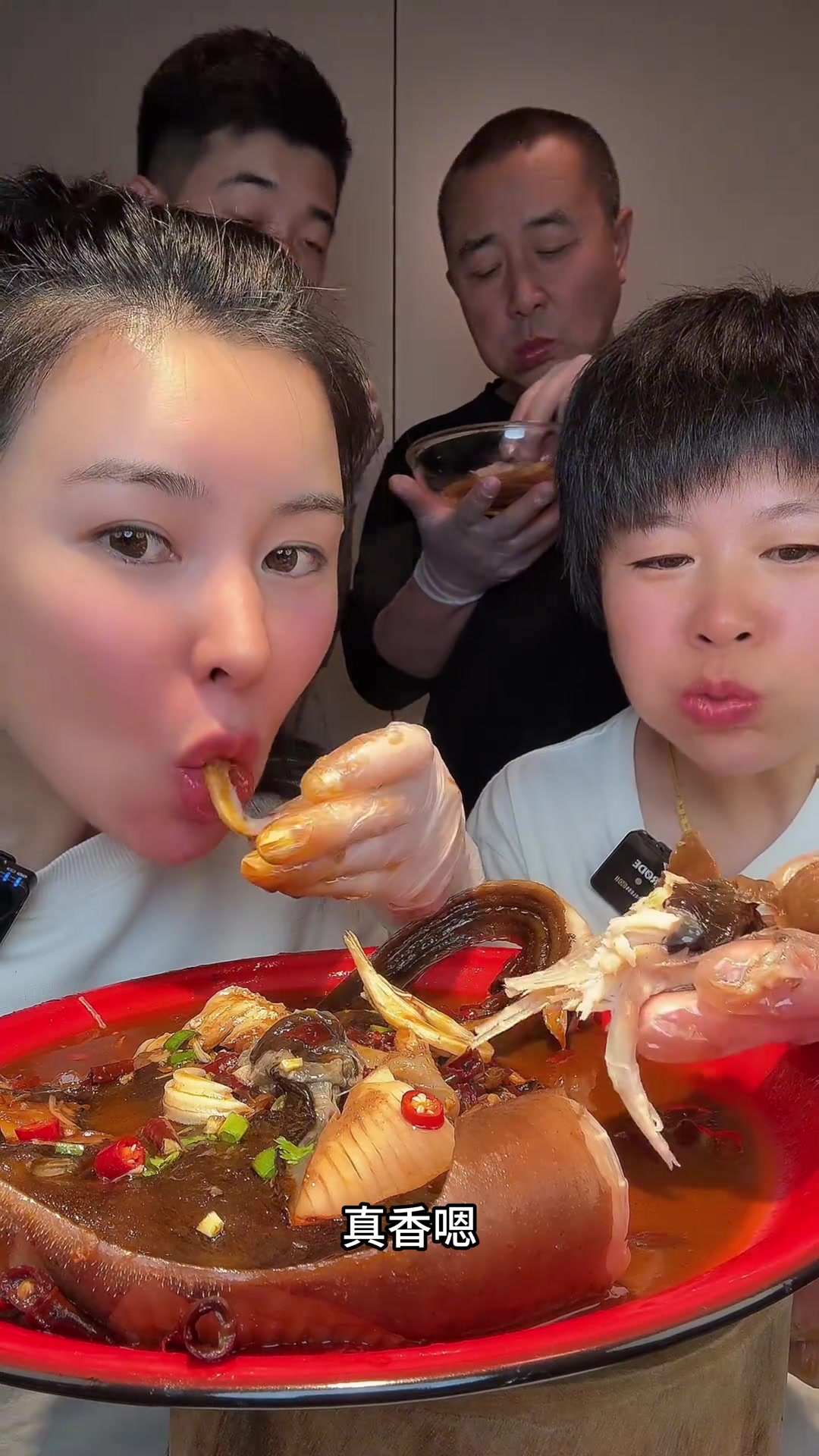 魔鬼鱼,红烧做法特别美味可口