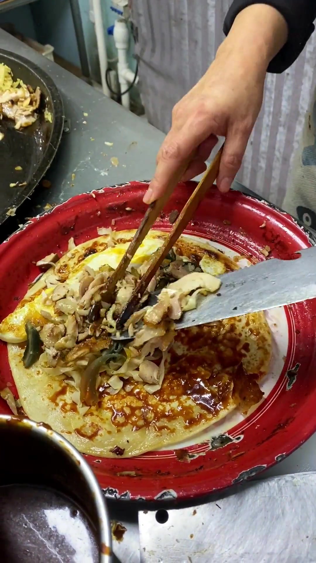 就没吃过这么好吃的熏肉大饼