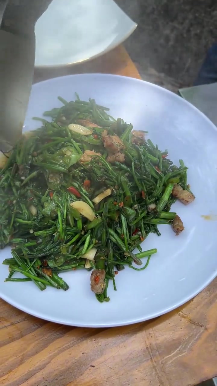 自己采的野生水芹菜,吃上一口简直香迷糊了~