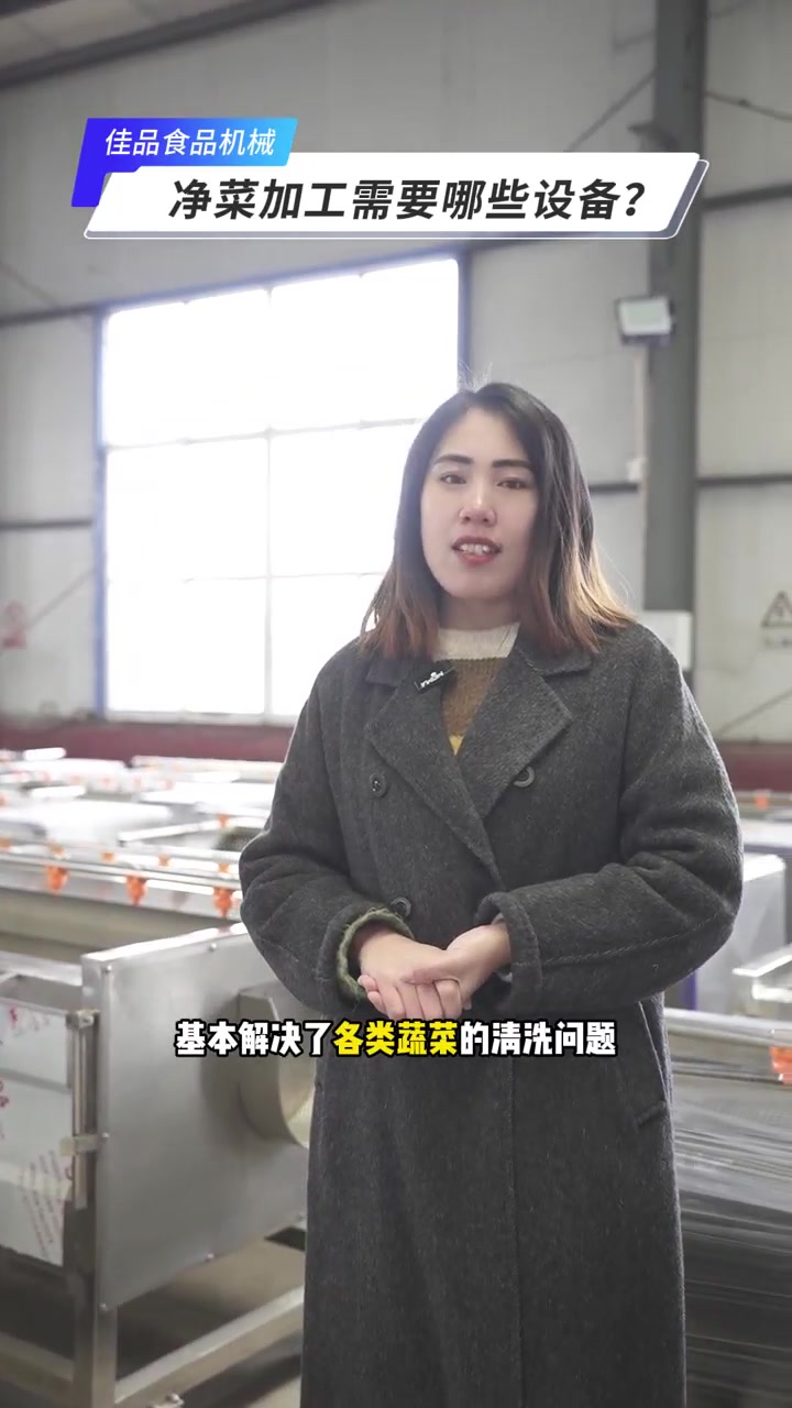鲁之佳品 净菜加工设备厂家 全自动果蔬清洗设备