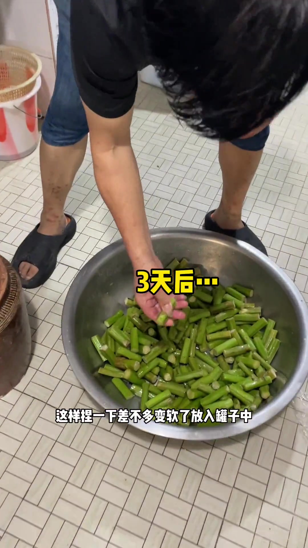 今天做浙江名菜臭苋菜梗，闻臭吃赞，你们爱吃吗？