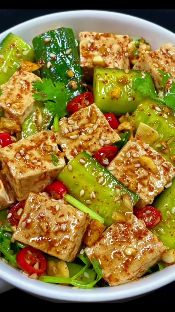 清爽凉拌菜,美味家常小菜制作分享