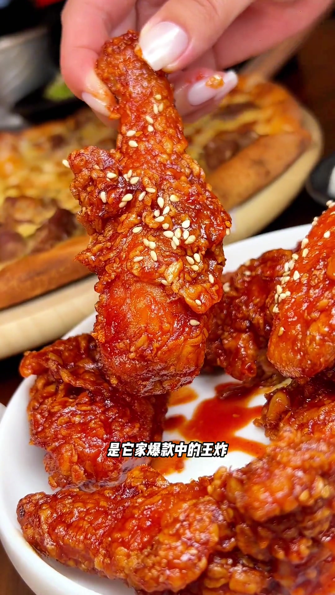 这个地道的韩式炸鸡,看着都馋!