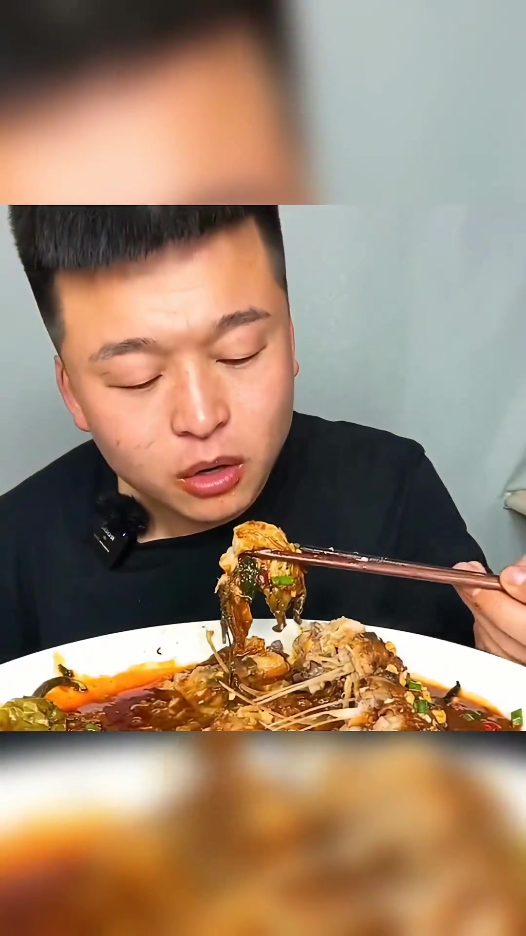 盘点全网吃赤鱼最快主播,专业技术请勿模仿