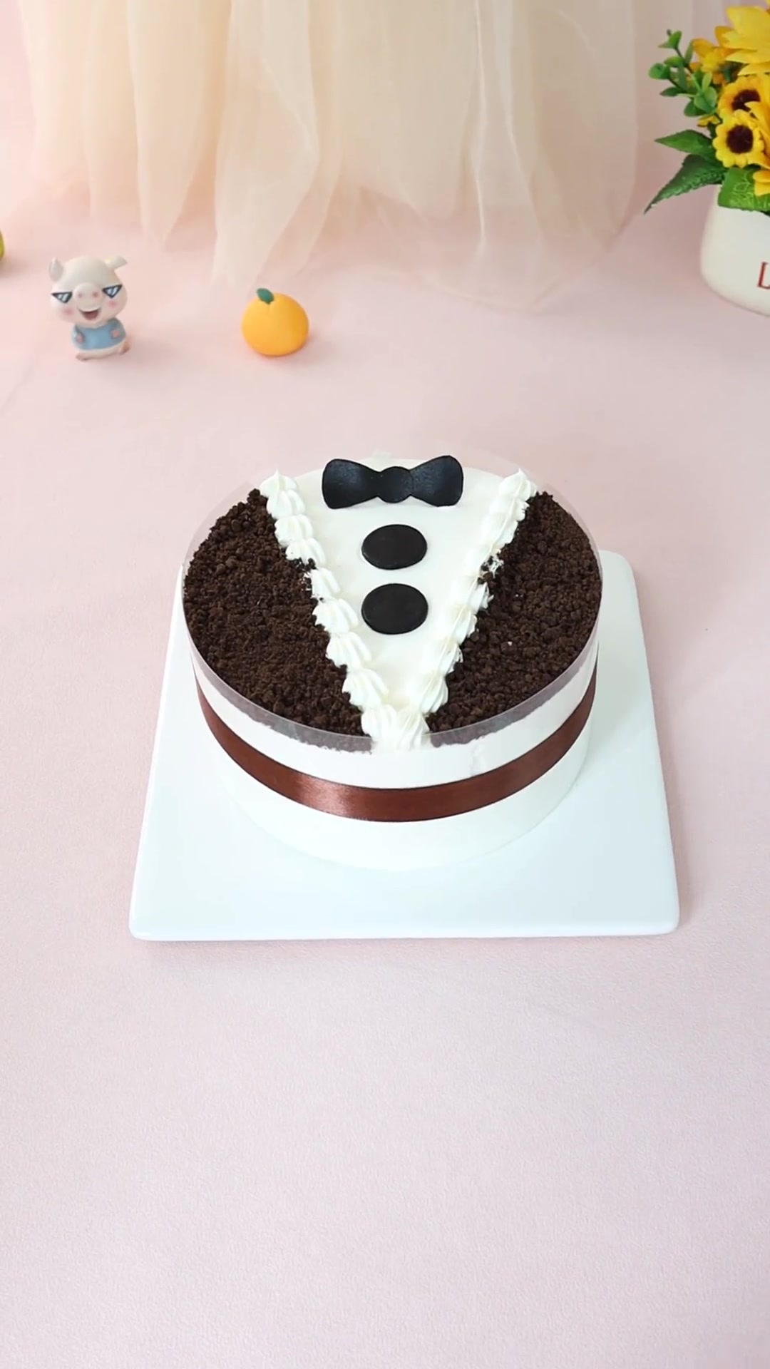 简约男士专属蛋糕