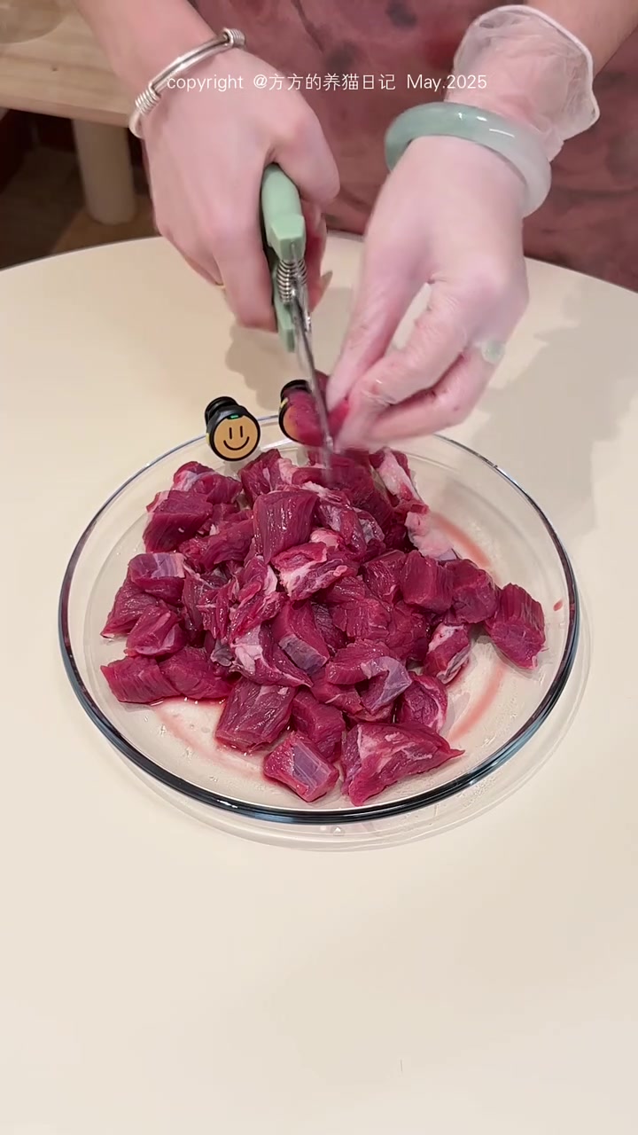 晚餐吃500克超粮牛上脑吃