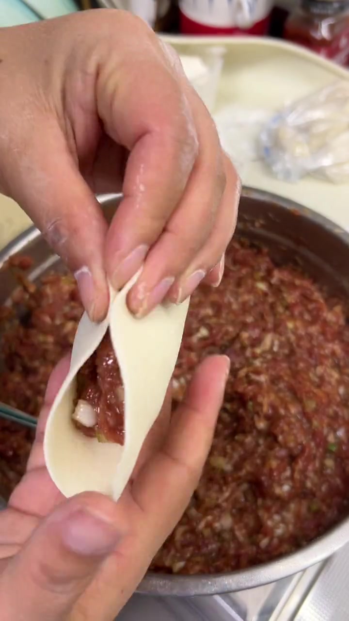 爆汁的驴肉蒸饺有机会试试