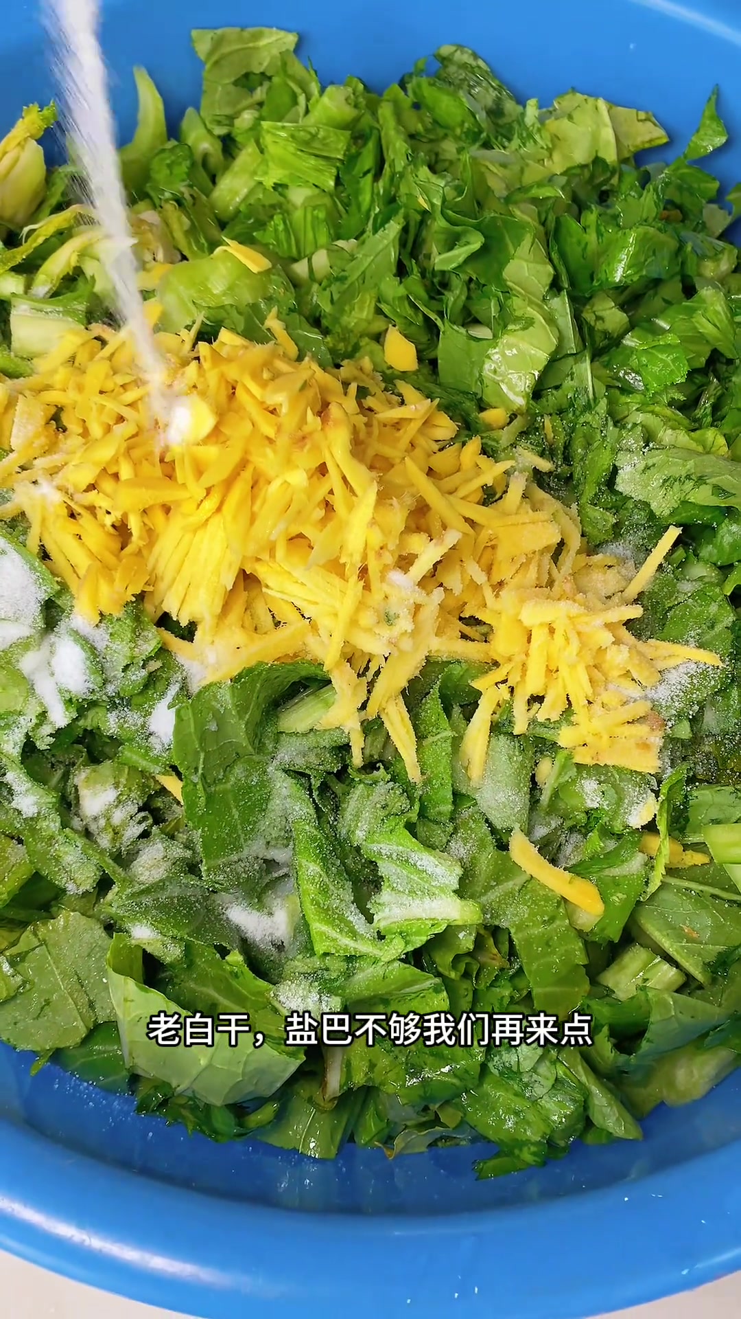 昆明水腌菜过年必备云南咸菜——《水腌菜》,开胃又解腻,大鱼大肉吃多了就好一口,炒腌菜炒肉,