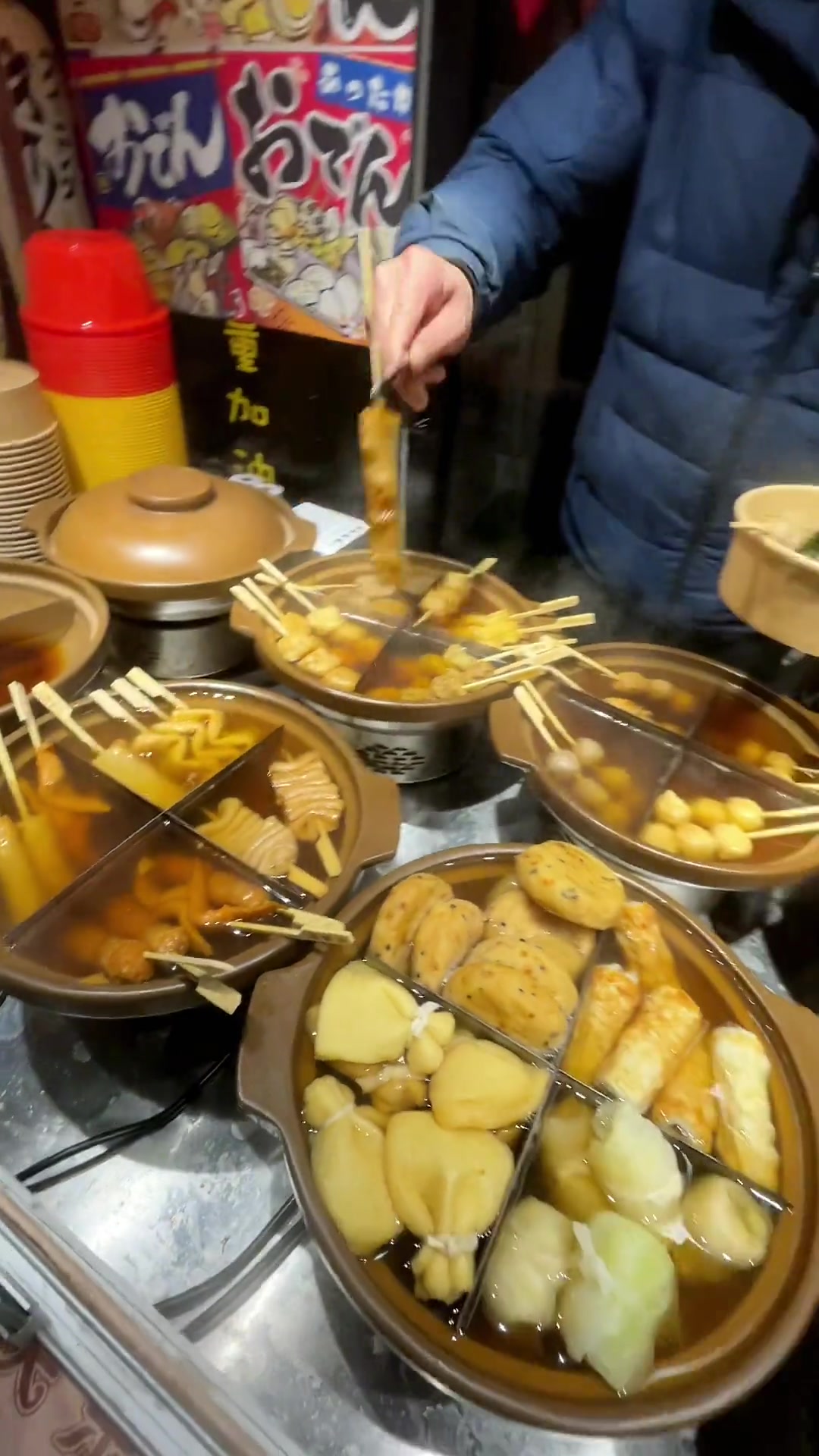 热气腾腾的关东煮好鲜好吃,里面装饰的很有氛围生活中的小美好