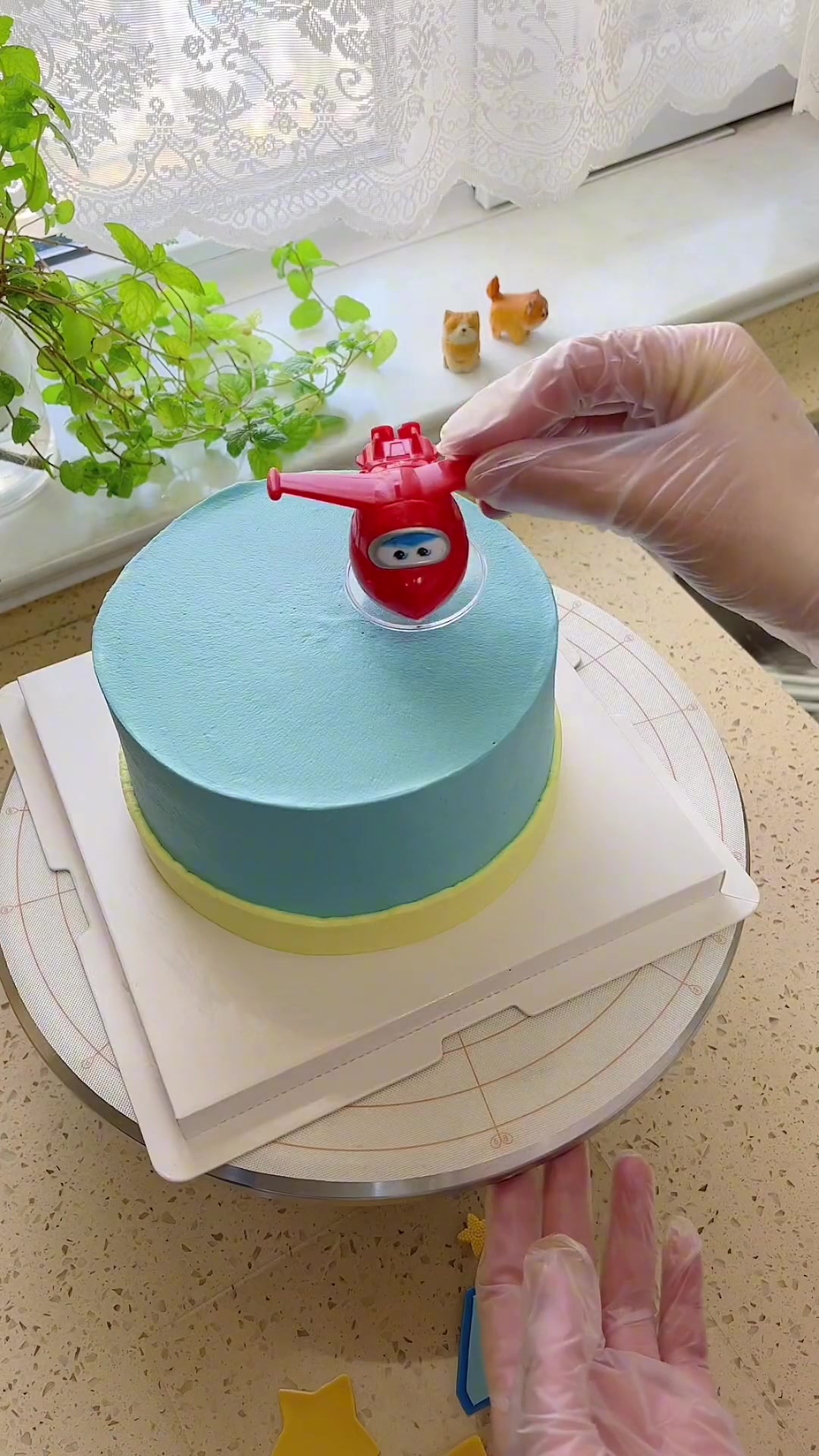 4岁小男孩生日蛋糕