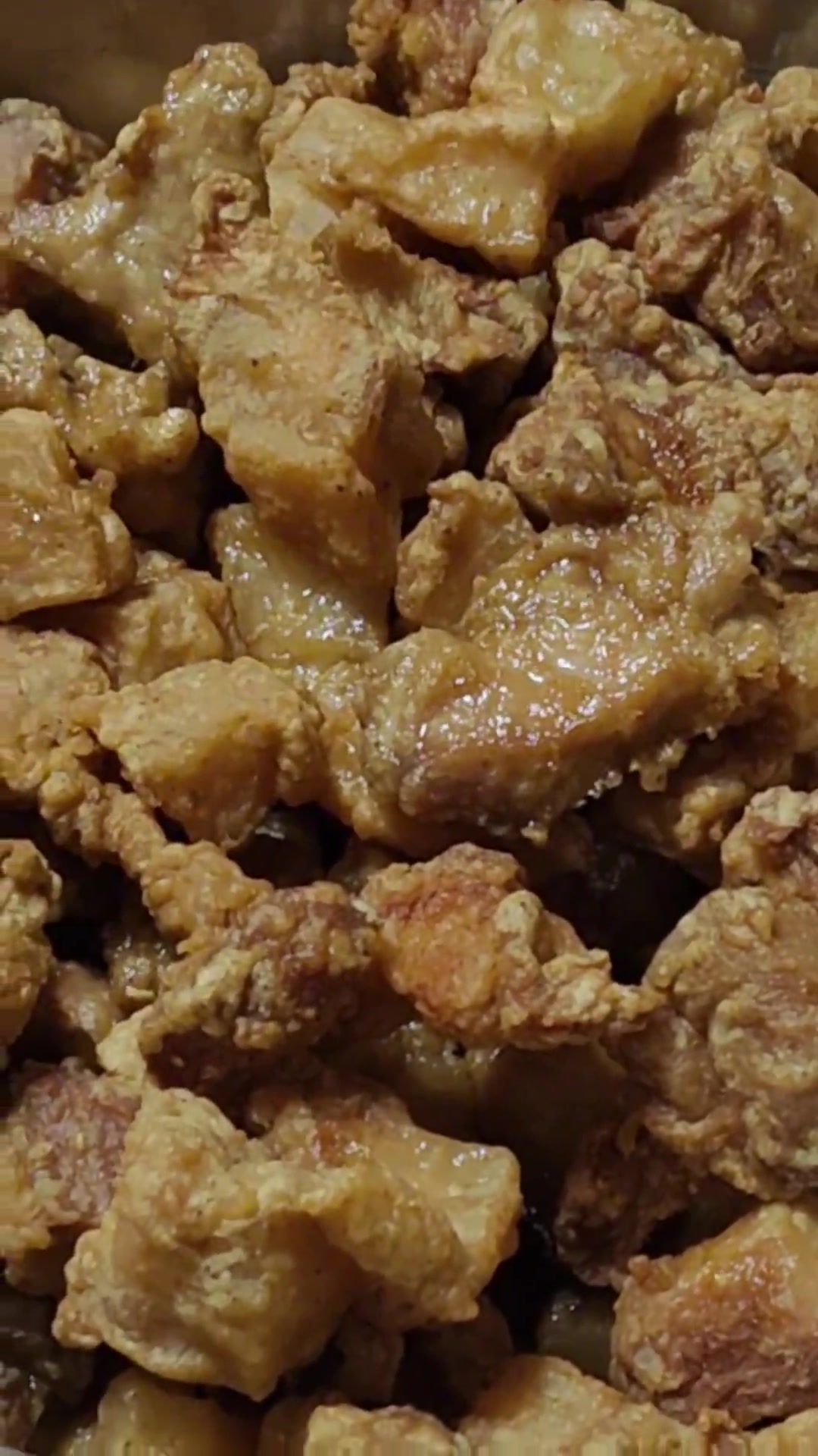 酥肉烩菜,天气变冷了,弄一锅热乎乎的烩菜吃!