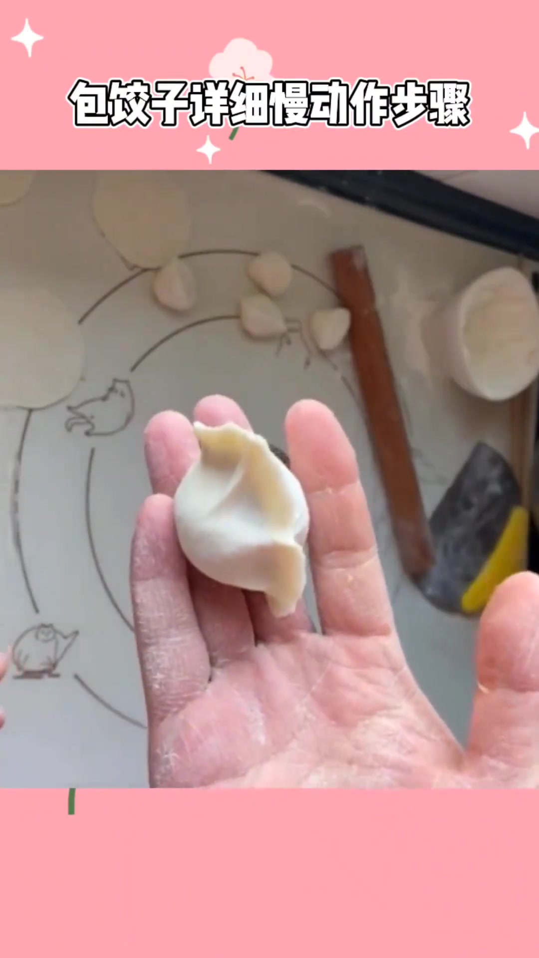 饺子详细慢动作包饺子教程