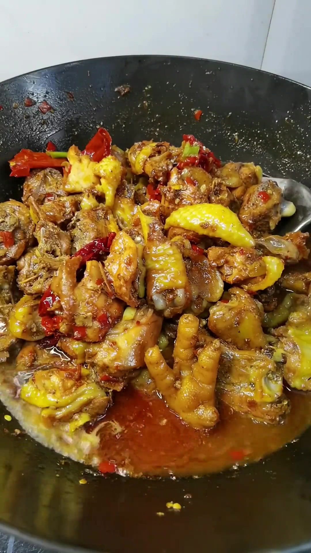 家常大盘鸡拌面的做法来啦