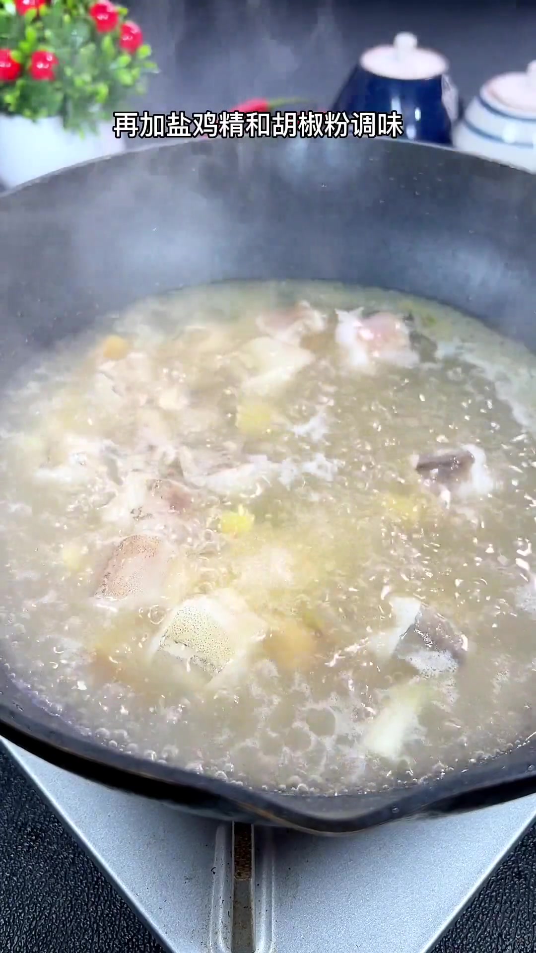 水潺豆腐汤,下饭的好汤