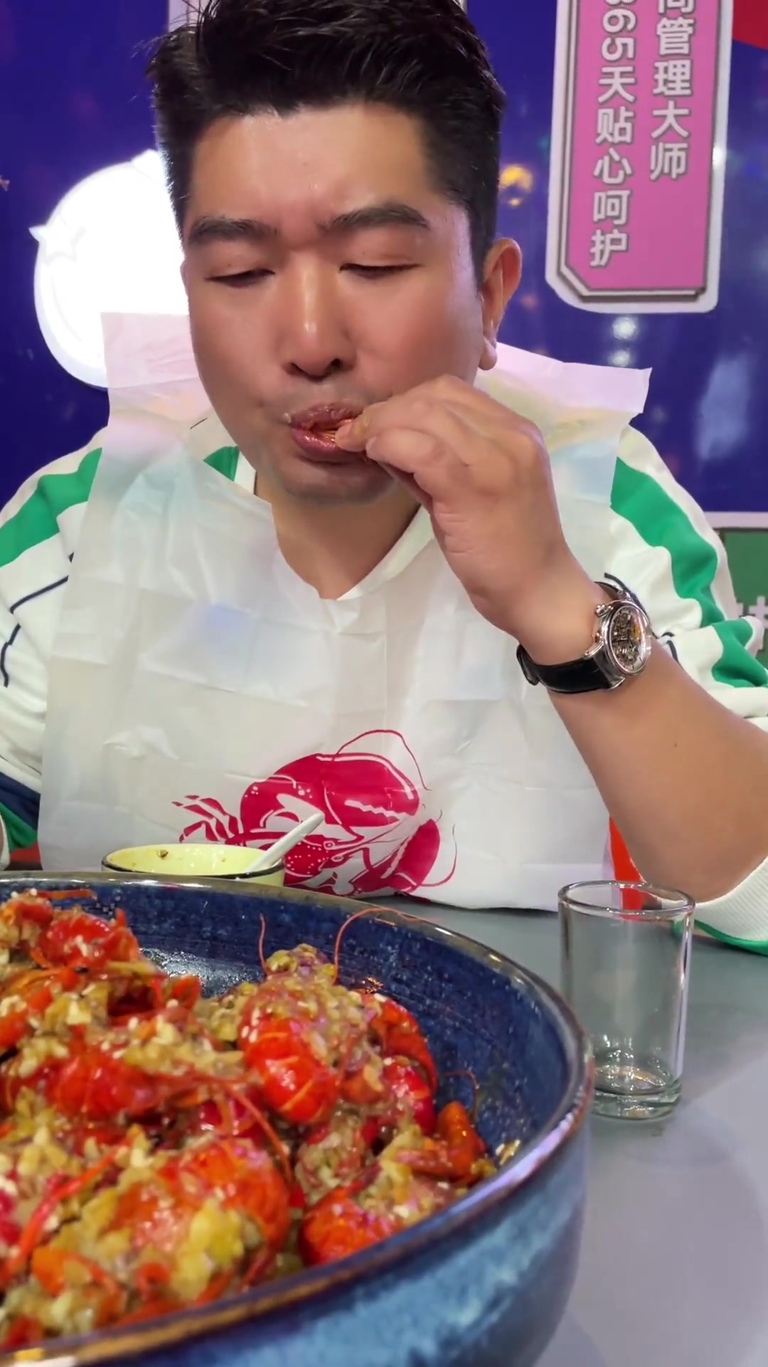 五一来蚌埠吃大蚂虾嘛从头嗦到尾的那种