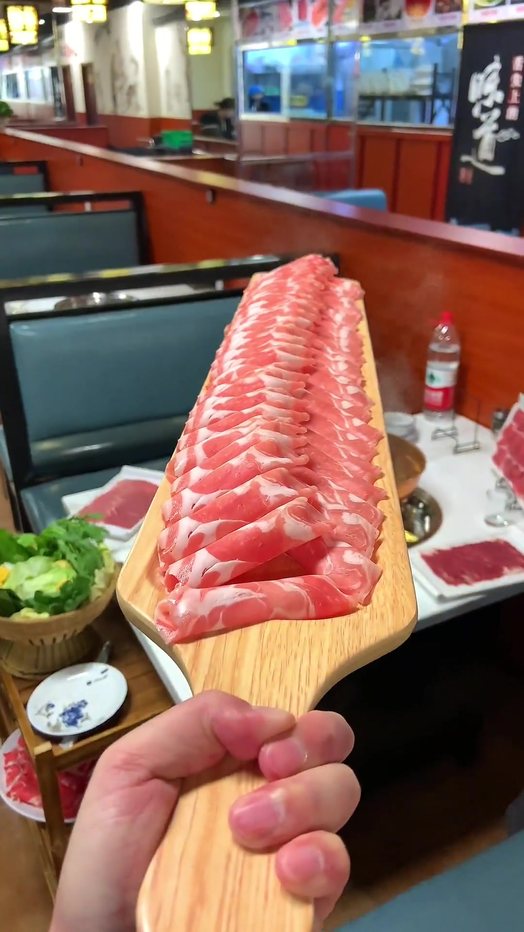 门头沟发现地道炭火铜锅涮肉,鲜羊肉实惠好吃