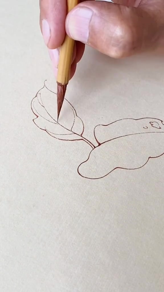 国画教程:如何画树枝