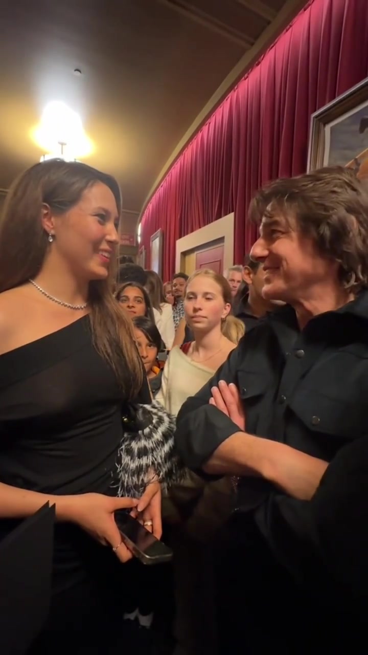 谷爱凌和汤姆克鲁斯热聊