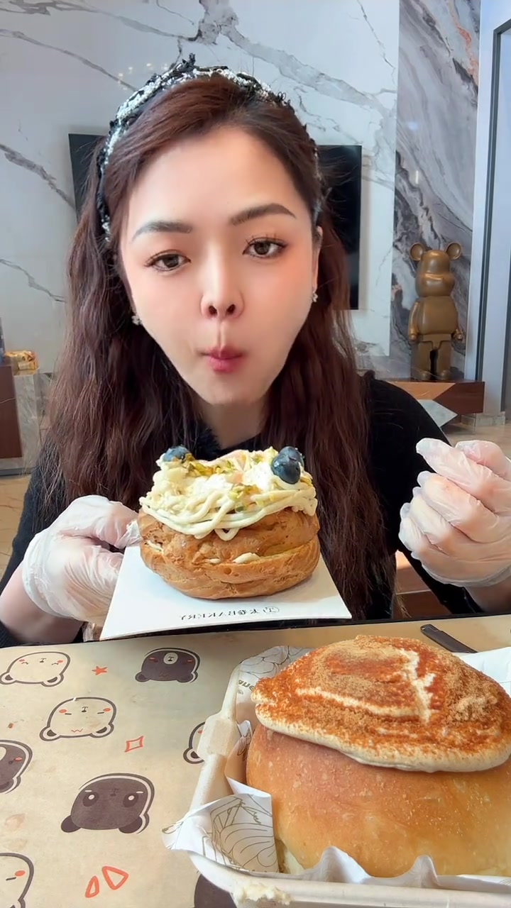 甜品自由!小狗蛋糕紫糯米超爱,水果淋糖浆不酸