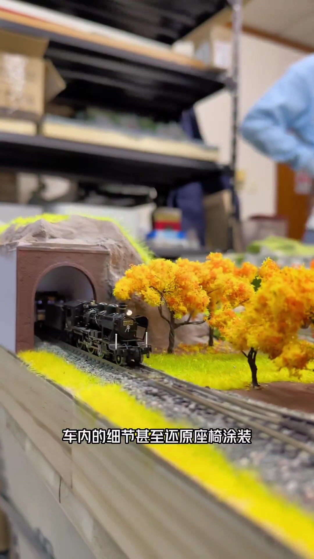 「N比例」火车模型这么小这么多国家的车星穹铁道复刻的蒸汽也是这样吗