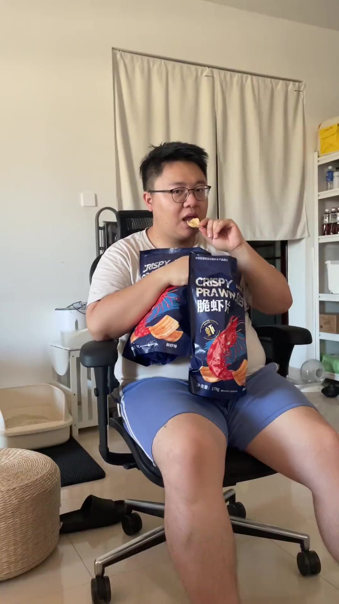 虾片好吃到停不下来