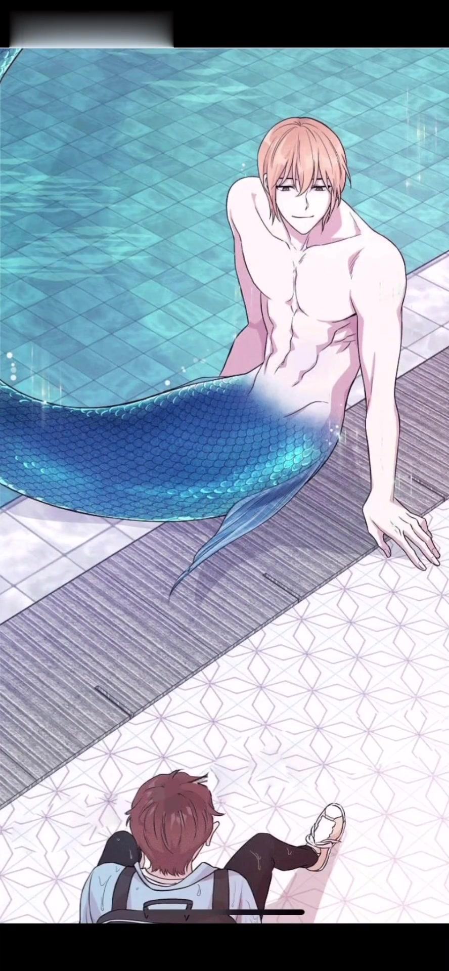 「人鱼王子攻X呆萌学生受」你湿透了,衣服需要烘干一下～