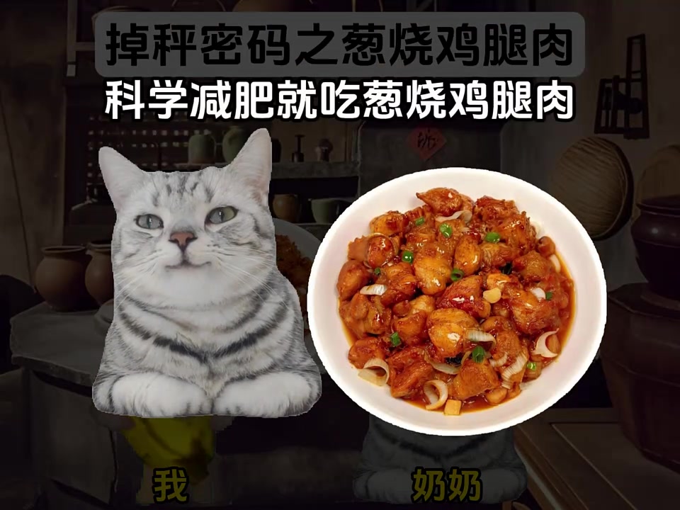 第41集|掉秤密码之葱烧鸡腿肉!科学减肥简单好吃!