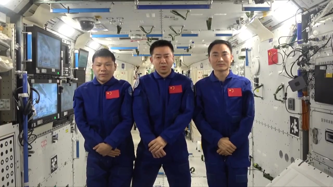 第九次全国少代会开幕！神二十号乘组在轨送祝福