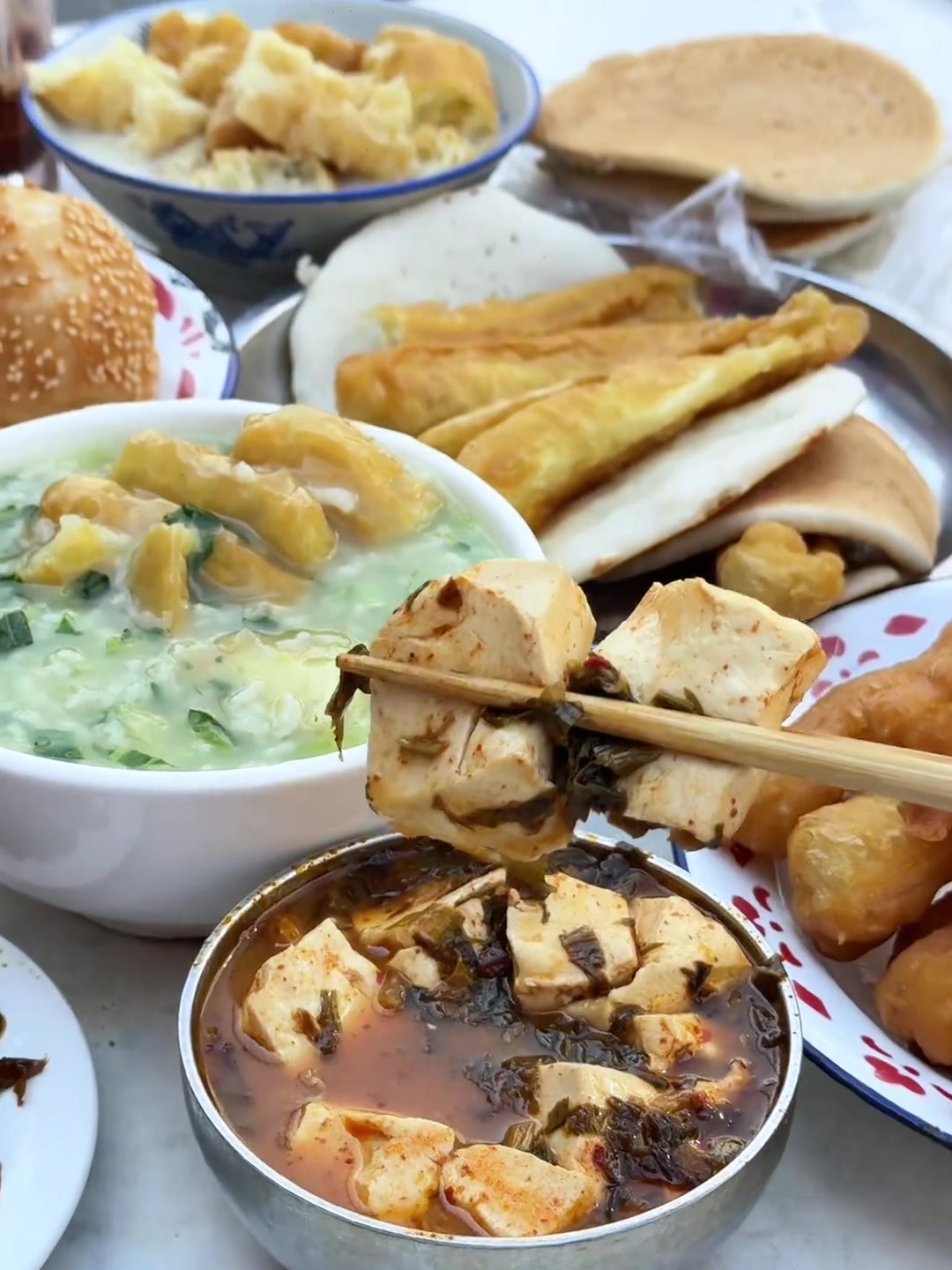 盐城亭湖,街边烟火气老字号早餐店,家乡的味道