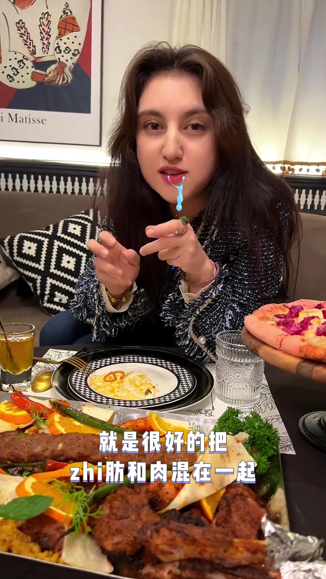 藏在巷子里的摩洛哥风音乐餐厅，氛围感十足，菜品一个比一个诱人