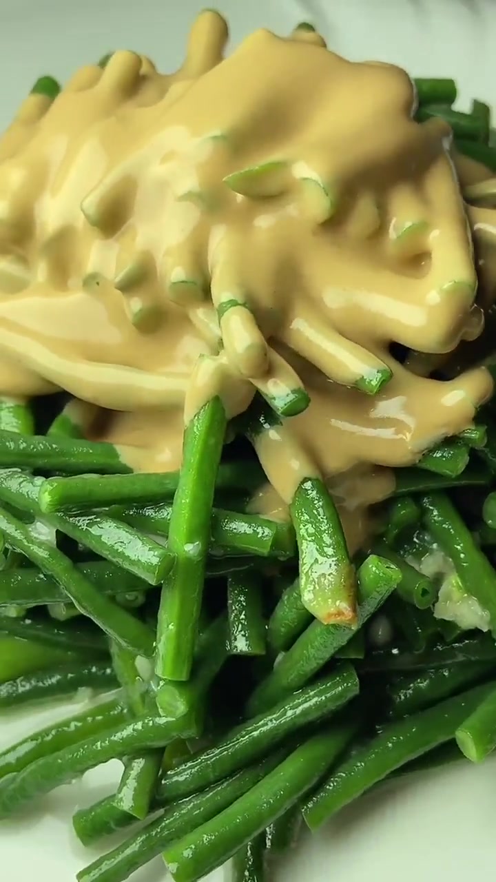 夏天到！家用商用特色凉菜芝麻酱扳豆角教程来啦