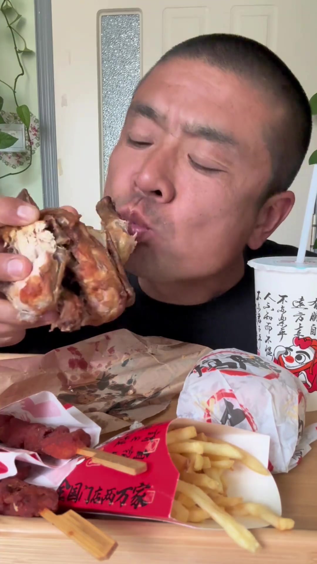 炸鸡汉堡