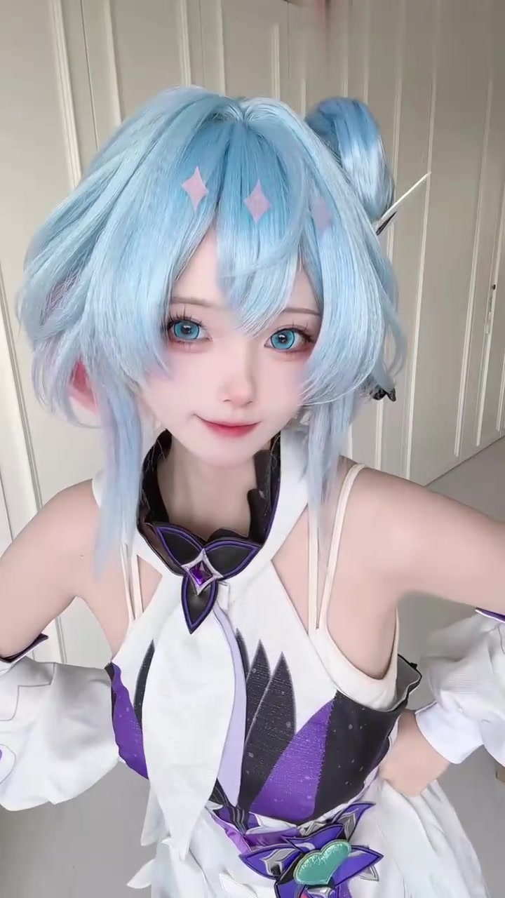 「顾言一」王者荣耀小乔cos,可是无敌的小乔大王