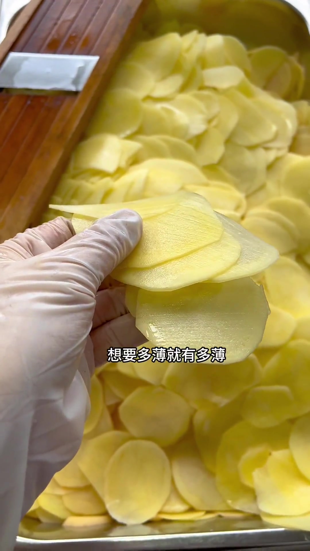 食堂大锅菜剁椒土豆片,做法简单超下饭!