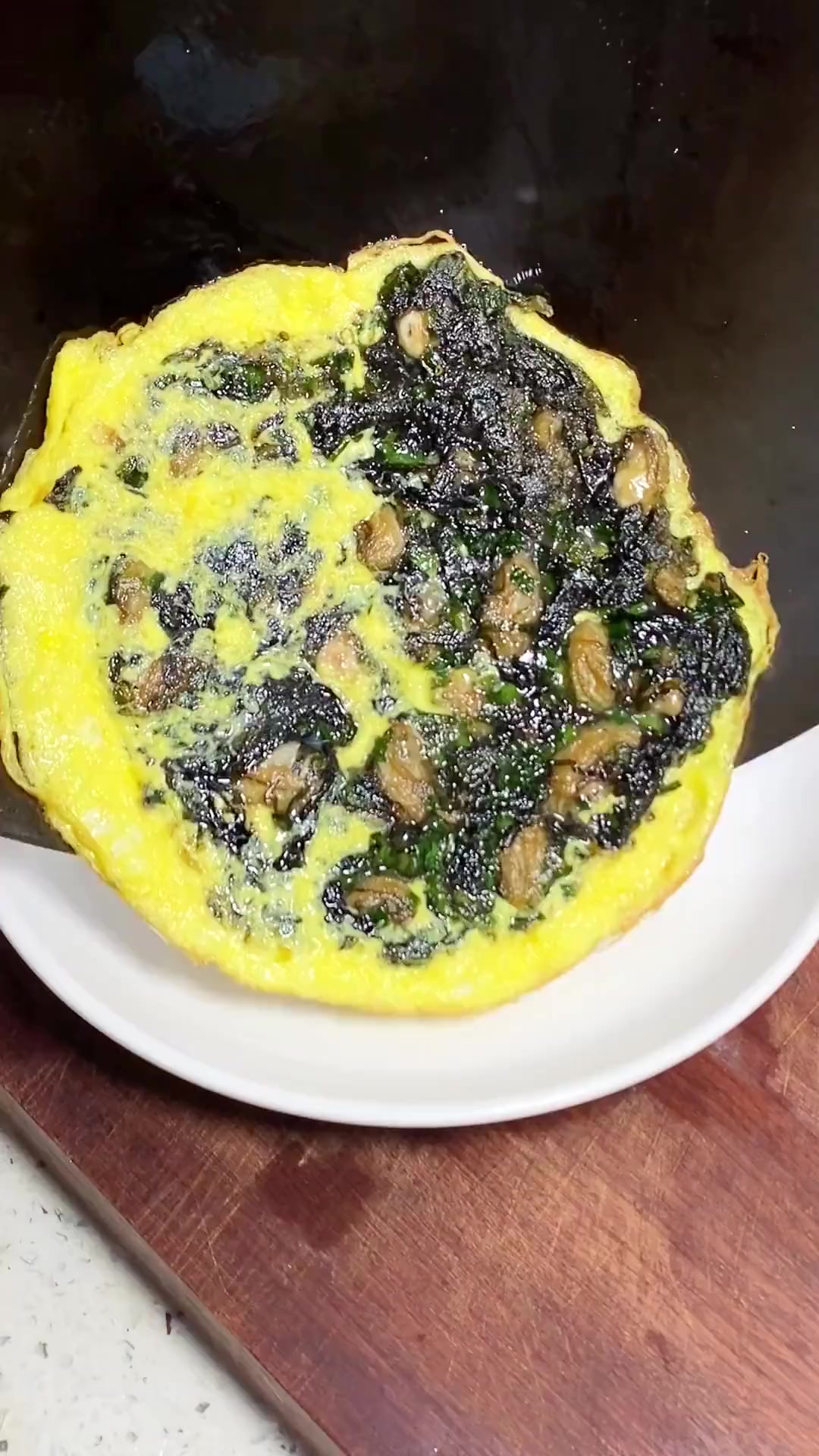 海蛎紫菜煎的做法