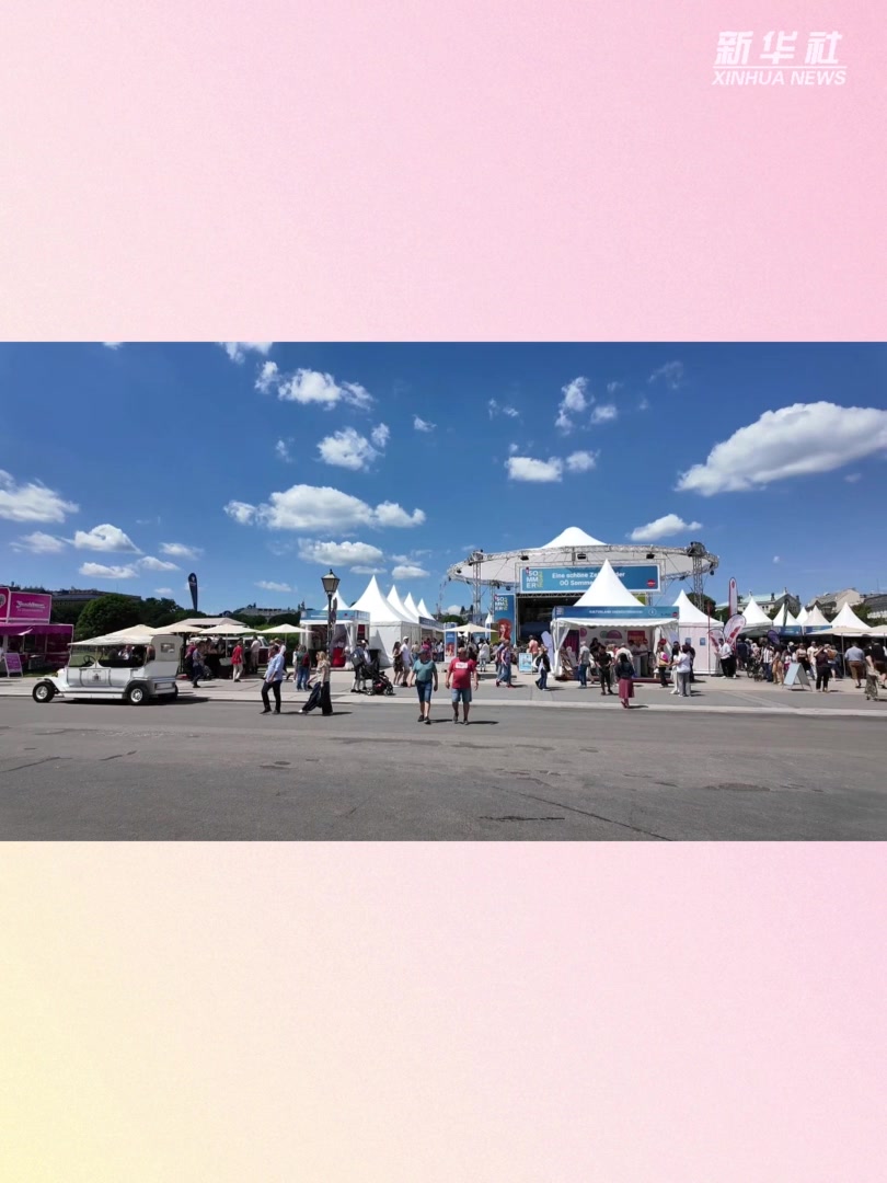 维也纳举办美食节