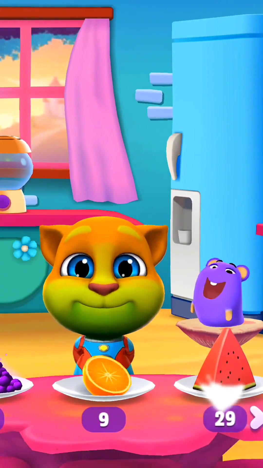 汤姆猫吃冰棒还放屁，模样超搞笑！