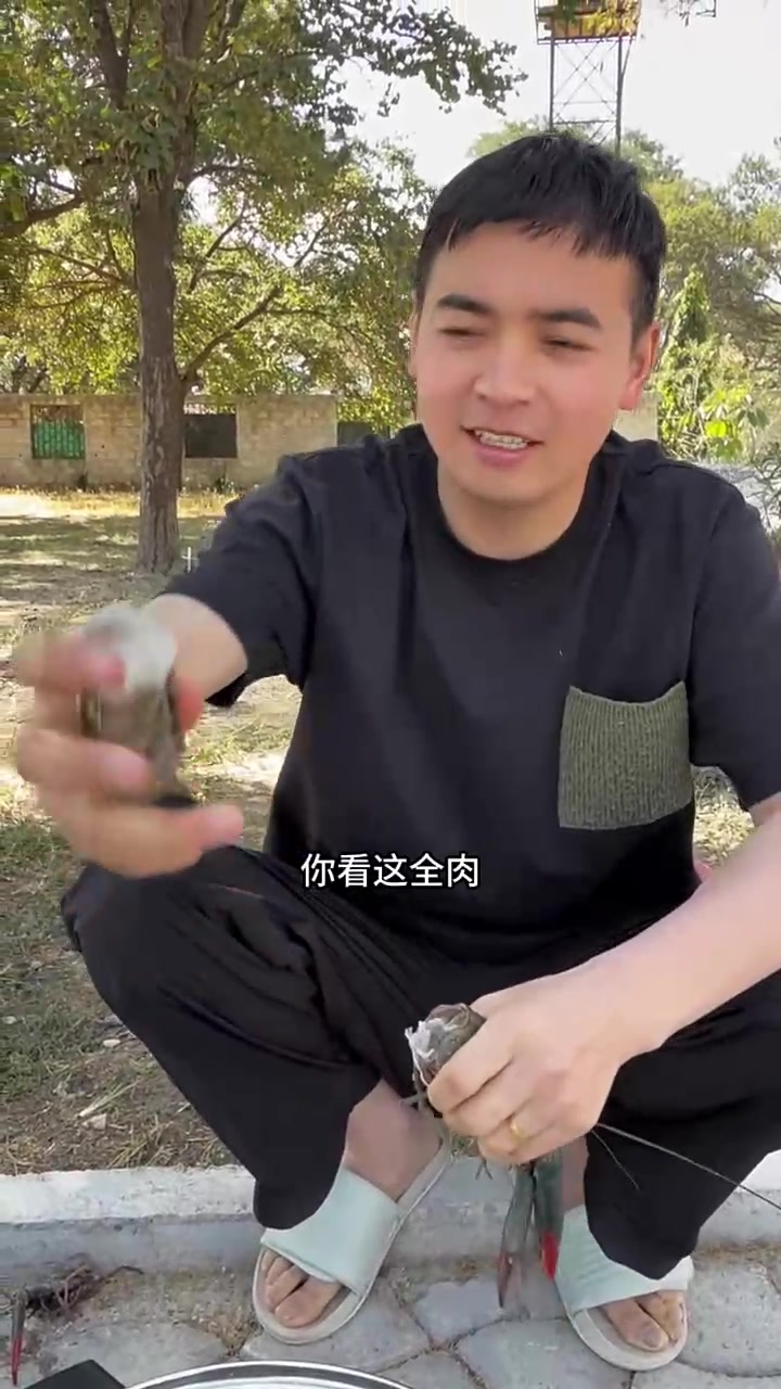 非洲小龙虾确实大